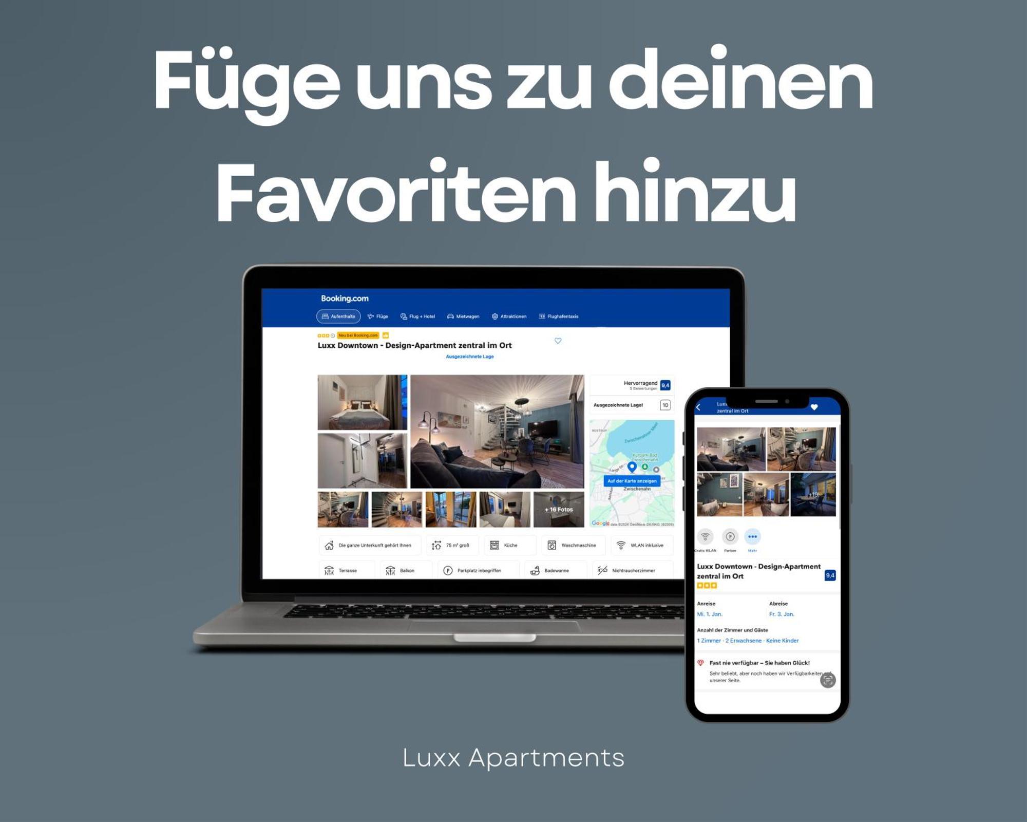 Luxx Downtown - Design-Apartment Zentral Im Ort Bad Zwischenahn Exterior photo